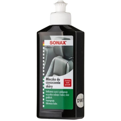 SONAX MLIEKO NA ČISTENIE KOŽE 250 ML 291141