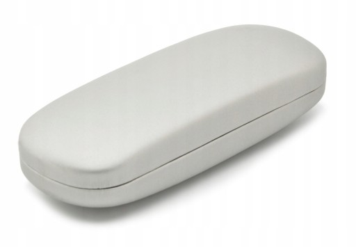 Hladké okuliare Púzdro Púzdro Kryt HARD PROTECTIVE Silver