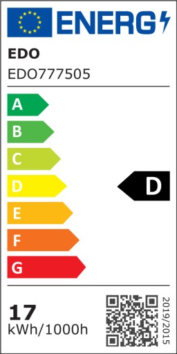 E27 A65 LED žiarovka 17W 4000K neutrál 2500lm EDO