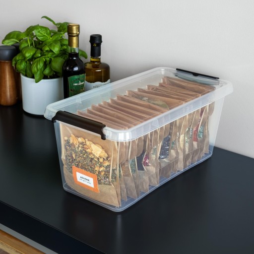 PLASTOVÝ KONTAJNER S VÍKOM ÚLOŽNÝ BOX 6,5L