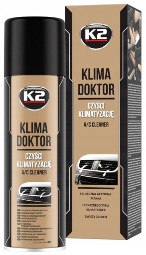 K2 KLIMA DOKTOR NA ČISTENIE KLIMATIZÁCIE 500 ML
