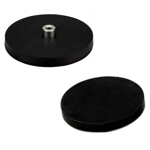 MAGNETICKÝ DRŽIAK M4 ZÁVIT GUMOVÉ POUZDRO 43x6 mm