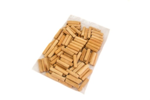 Drevené kolíky na upevnenie nábytku 12x45mm - 100 ks