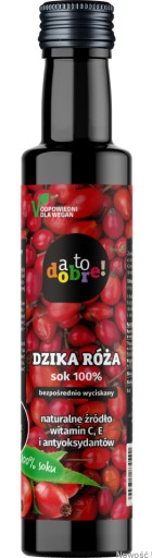 OVOCNÁ ŠŤAVA DIVOKÁ RUŽA 100% 250ml