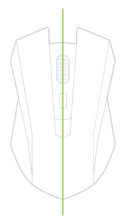 TRACER JOY II RF Nano USB myš - STRIEBORNÁ