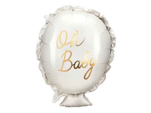 Papierové taniere a balóniky Oh Baby 6 BABY SHOWER