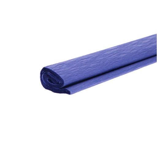 Námornícky modrý krčený hodvábny papier