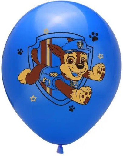 SADA BALÓNOV PAW PATROL SKYE CHASE RUBBLE BIRTHDAY HEL 10ks