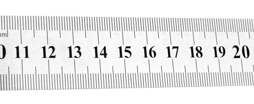 Lineárne pravítko 50 cm, nerez