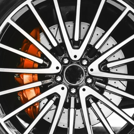K2 Brake CALIPER Bubnový strmeň Farba oranžová farba Permanentný sprej