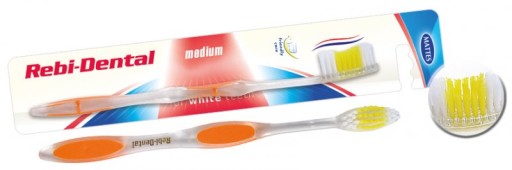 Stredná zubná kefka Rebi-Dental M08