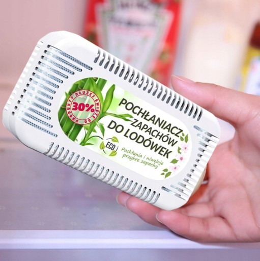 ABSORPTOR ZÁPACHU A VLHKOSTI PRE CHLADNIČKY, VEĽMI ÚČINNÝ EKO