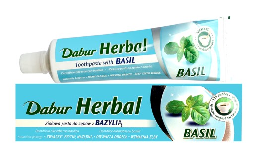 Dabur zubná pasta s bazalkou 100 ml