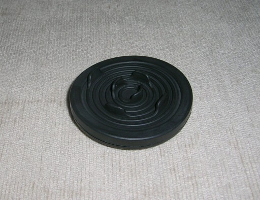 gumový priepust s prepážkou 60/67mm, 1 ks, čierny