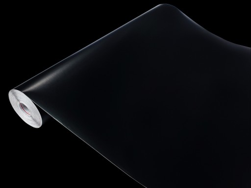Samolepiaca matná čierna dyha na nábytok 67x50