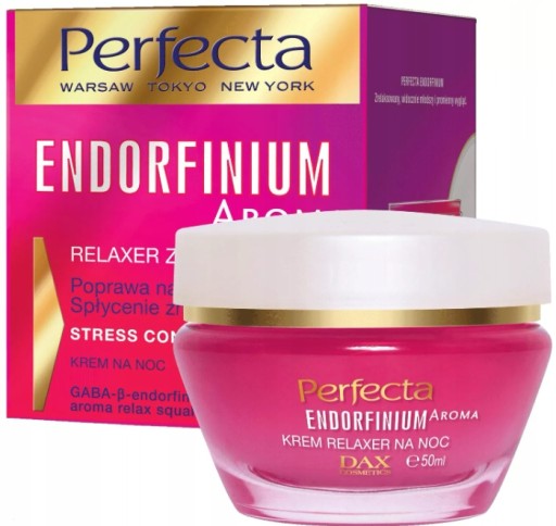 Perfecta Endorphinium Aroma nočný krém na tvár na upokojenie vrások 50 ml