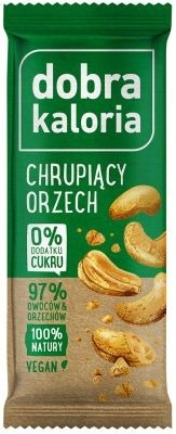 Dobra kalorická tyčinka Chrumkavý oriešok 35g