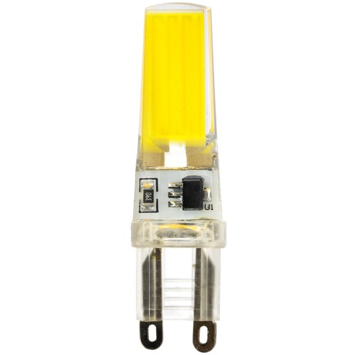 LED KAPSULOVÁ Žiarovka MINI G9 5W = 50W 6500K studená farba COB 230V LUMILED