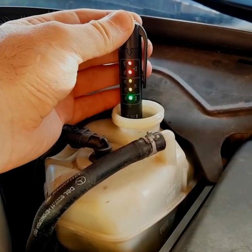 TESTER BRZDOVEJ KVAPALINY LED BODOMETER 3 4 5