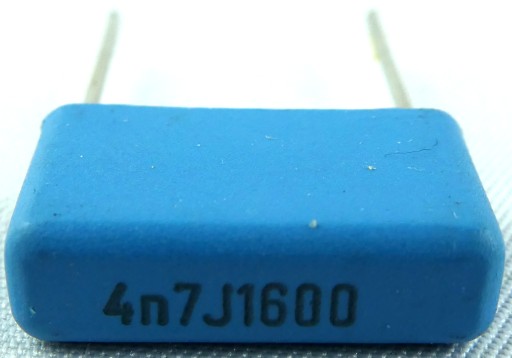 Fólia RIFA 0,0047uF 4,7nF 4N7 5% 1600V DC 10ks