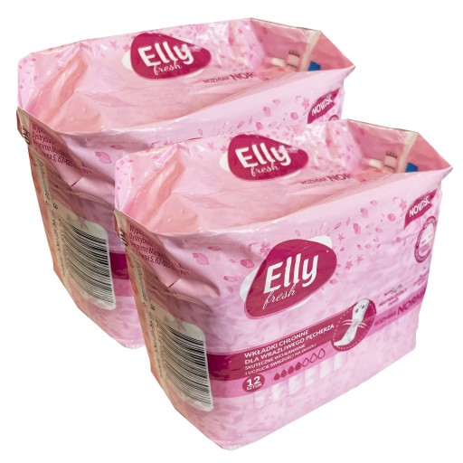 ABSORPČNÉ VLOŽKY NORMAL ELLY FRESH 12 KS