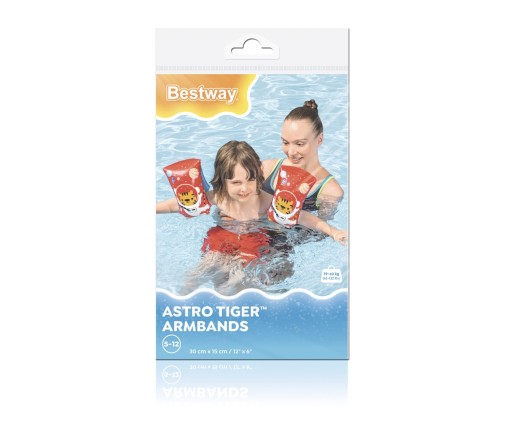 Bestway 32102 Návleky na plávanie Tiger Cosmonaut 30cm x 15cm