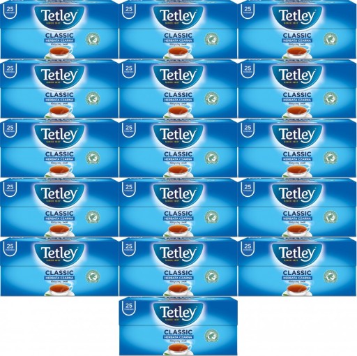 Čierny čaj v sáčkoch Tetley Classic 50 ks