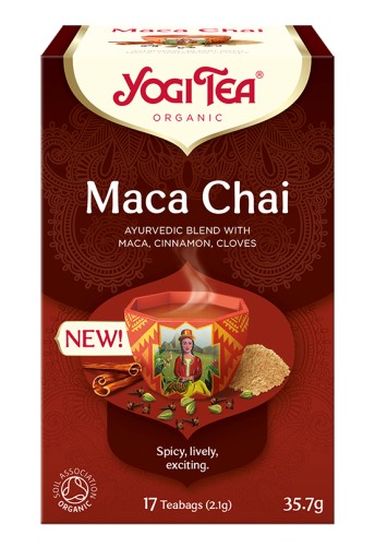 Maca Chai Tea BIO 17 x 2,1gY - Yogi Tea