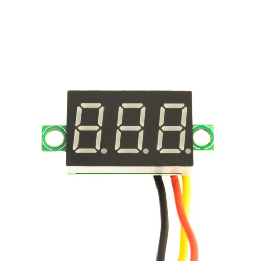 DC LED voltmeter 0,36