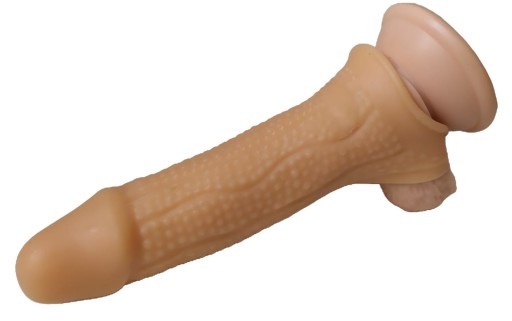 ZHRÚŠŤUJÚCI SILIKÓNOVÝ KRYT NA PENIS A SEMENNÍKY