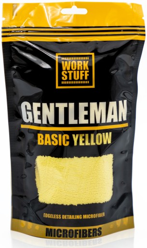WORK STUFF GENTLEMAN BASIC YELLOW YELLOW mikrovlákno