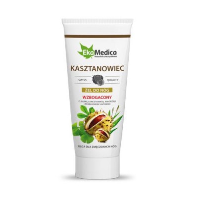EKAMEDICA gél na nohy s pagaštanom konským 200 ml