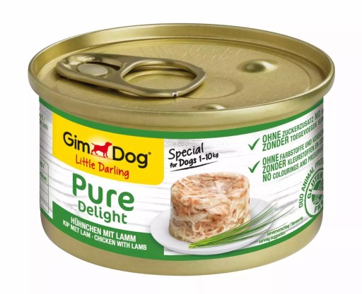 GimDog Little Darling Pure Delight | Kuracie a jahňacie 85 g