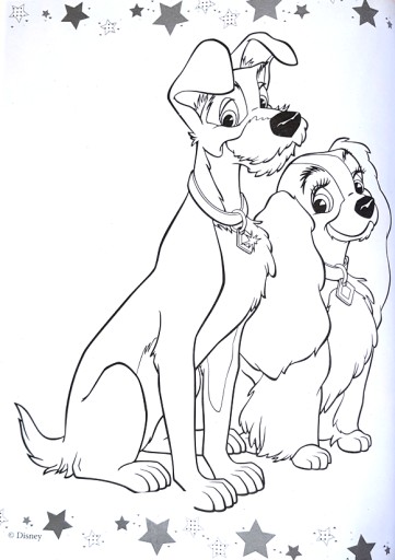 DISNEY Omaľovánka VEĽKÁ! XXL A4 HRDINOVIA WALT DISNEY + NÁLEPKY!