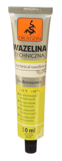 DRAGON Technická vazelína tuba 50 ml - displej