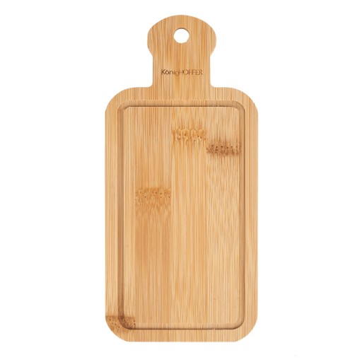 Bambusová doska Konighoffer Mini 20,4 x 9,5 x 0,8 cm a nôž na maslo