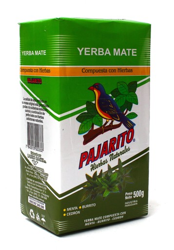 Pajarito Compuesta con Hierbas 500 g Yerba maté