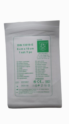 5 x Náplasť s obväzom 6x10 cm na všetky rany
