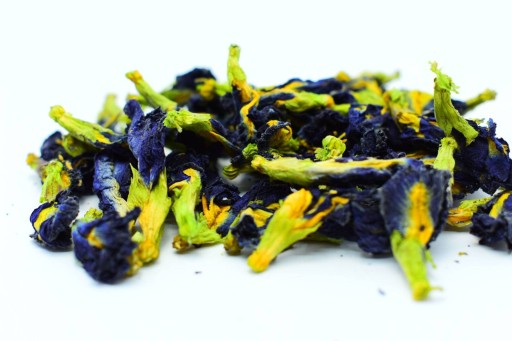 Clitoria ternate sušené kvety 20 na sviečky