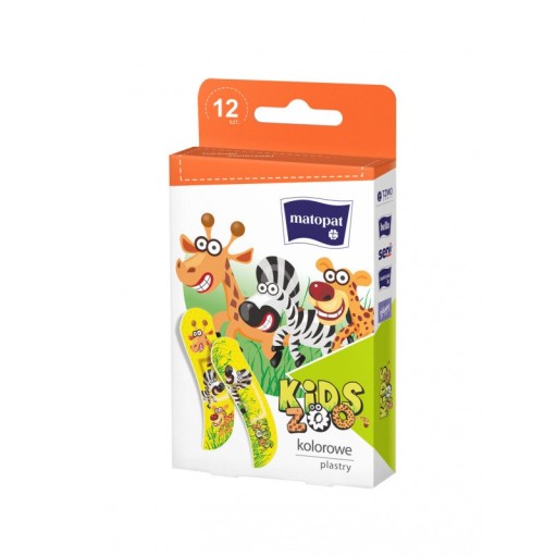 Matopat Plastry Kids Zoo *12