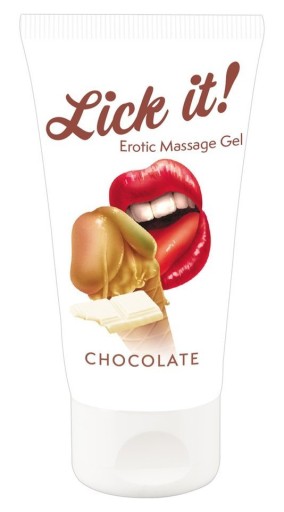 Čokoládový intímny gél - Lick it Chocolate 50 ml