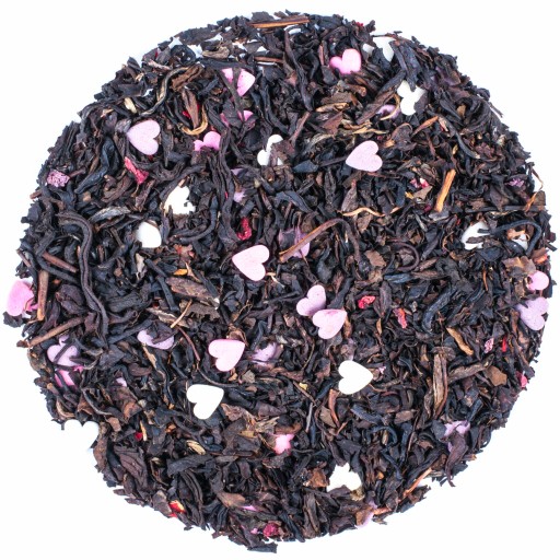 RASPBERRY LOVE čierny čaj - darček 50g
