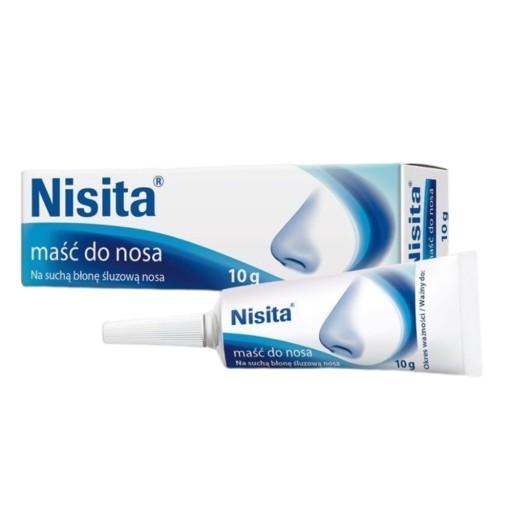 NISITA NOSOVÁ MASŤ 10G NA SUCHÉ HLIENKY