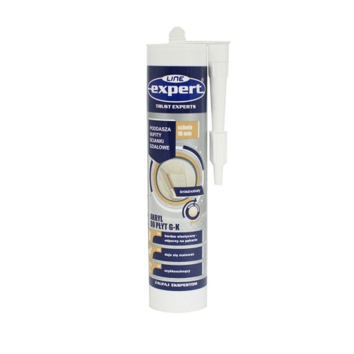 Akryl do sadrokartónových dosiek EXPERT LINE - biely 280ml