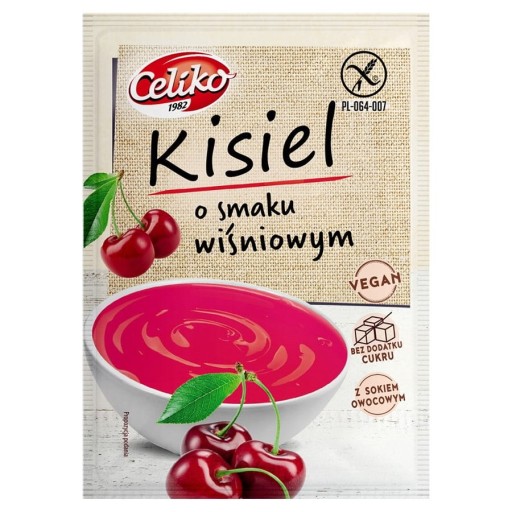 CELIKO želé s višňovou príchuťou bez lepku 40g