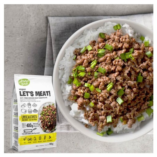 PESTOVANÉ POTRAVINY rastlinná náhrada mäsa bez korenia 150g