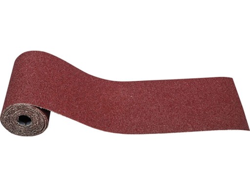 BRÚSNY PAPIER BRÚSNE HRIEČKY ROLKA 2,5 metra 115 mm P80
