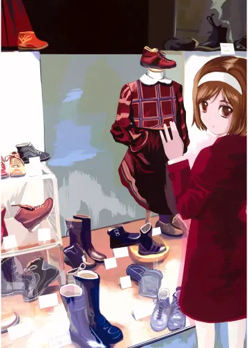 Anime Manga Gunslinger Girl Plagát gsg_015 A3