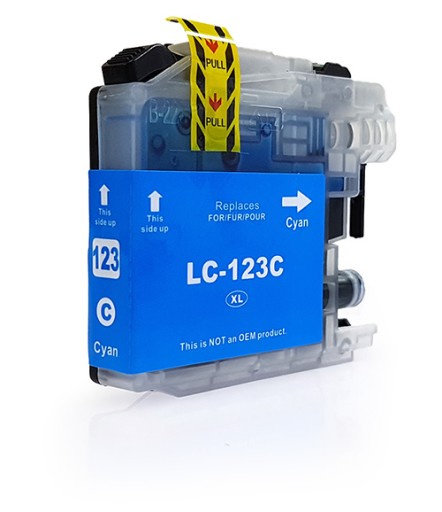 ATRAMENT PRE TLAČIAREŇ BROTHER DCP-J152W LC123 CHIP J4110DW MFC-J470DW DCP-J132W