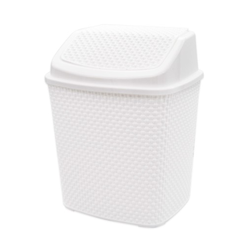 NÁDOBA NA ODPADOVÝ KOŠ S VEKOM, OTVÁRACÍ VÝKLOPNÝ, 6L